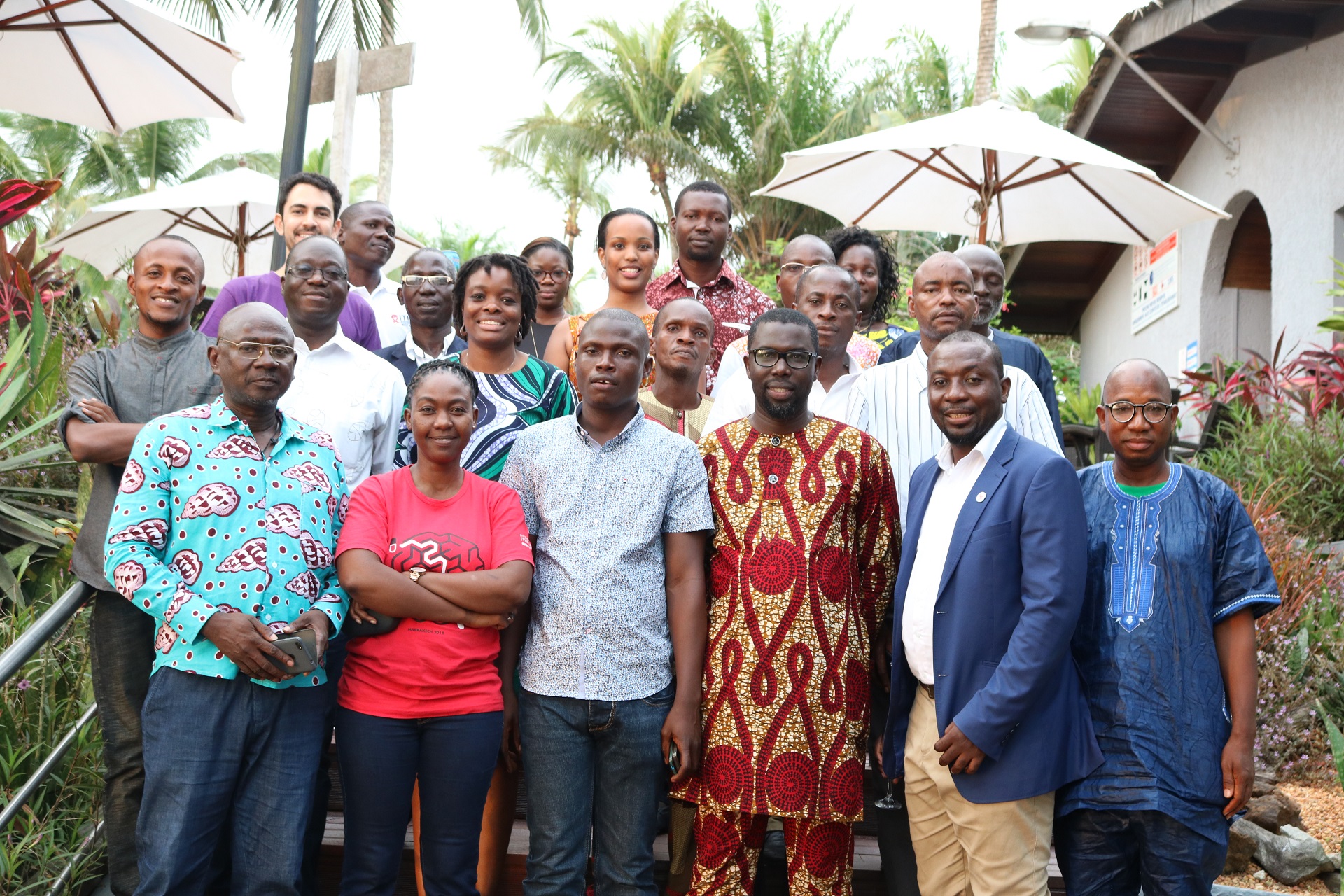 Sub-recipients of the Regional Community Observatory on Treatment in West Africa plan their year 2019